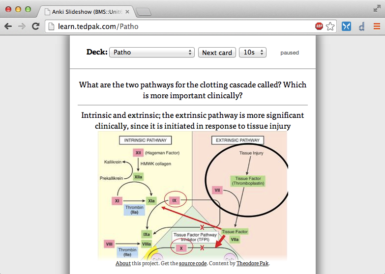 screen grab anki app